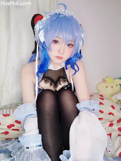 [Yuki亭] ❄️甘雨メイド❄️ nude cosplay leaked 523149