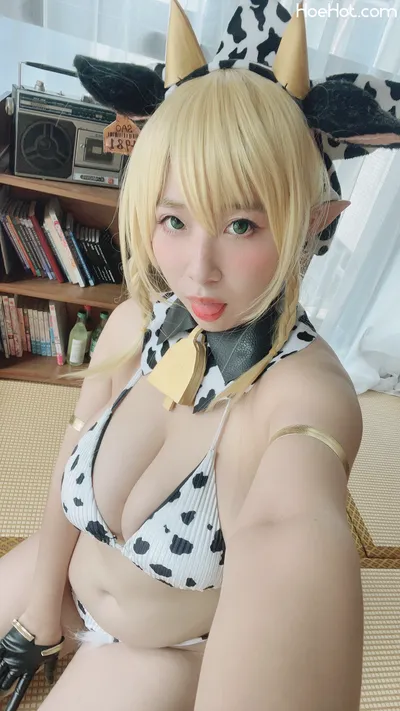 Bilibili - Leafa cowkini nude cosplay leaked 146740