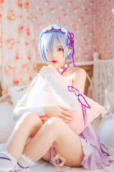 桜桃喵 - 蕾姆小睡裙 nude cosplay leaked 373470