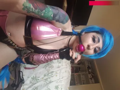 Frayedknot - Jinx nude cosplay leaked 18215