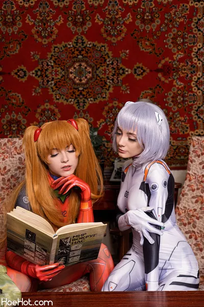 Olyashaa - Rei &amp; Asuka nude cosplay leaked 292287