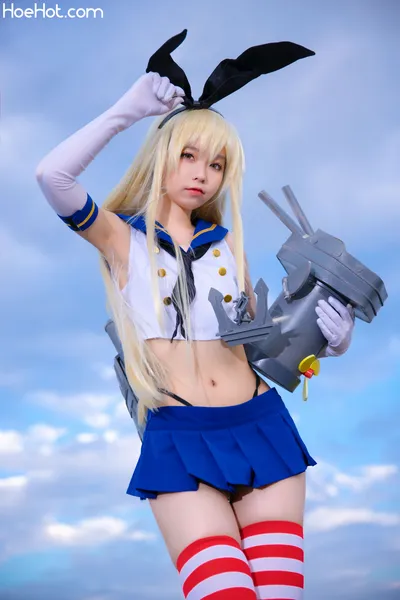 ［G44不會受傷] 島風 nude cosplay leaked 588244