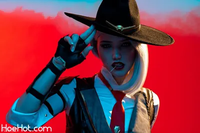 Lada Lyumos - Ashe (Overwatch) nude cosplay leaked 533504