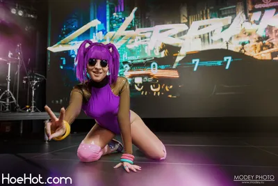 Ann Shakhovskaya - Purple Force nude cosplay leaked 211677