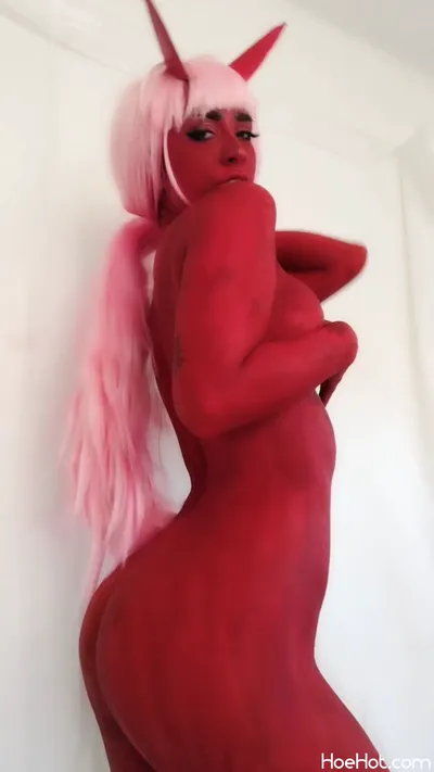 Indigo White - Zero Two nude cosplay leaked 184197