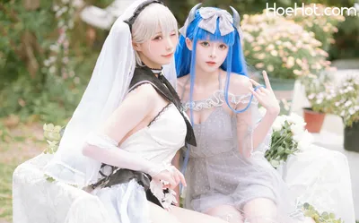 贤儿sherry &amp; 腥味猫罐 - Formidable &amp; Ibuki (Azur Lane) nude cosplay leaked 88293