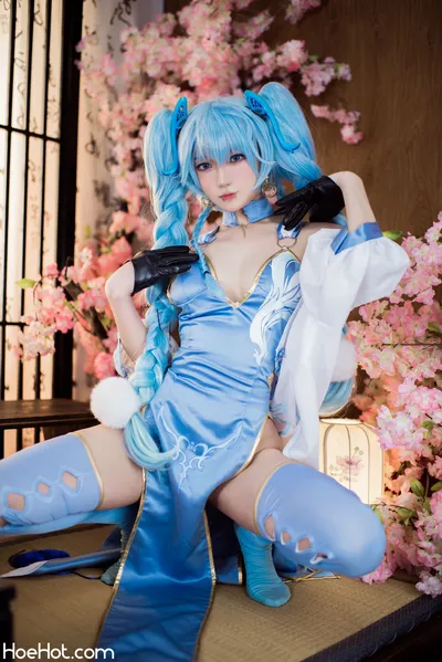 阿包也是兔娘 NO.035 - 少女前线 PA15翠雀媚 nude cosplay leaked 158113