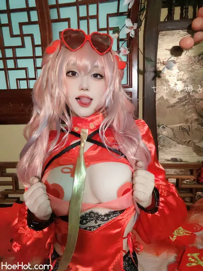 七七娜娜子 - 布莱默顿新春旗袍 nude cosplay leaked 330393