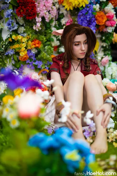 lana_rain Aerith nude cosplay leaked 145993