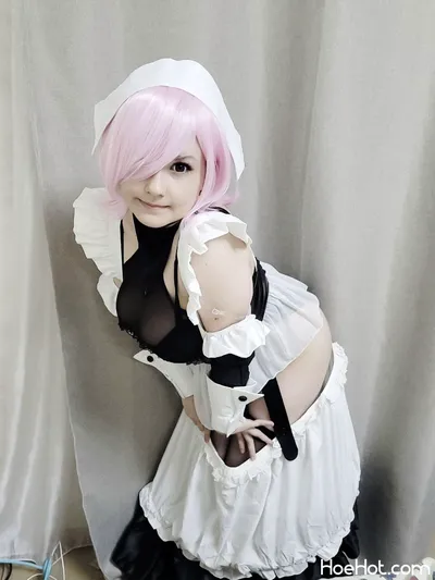 [Runioni] Miyamoto Musashi - Maid (Fate/Grand Order) nude cosplay leaked 613892