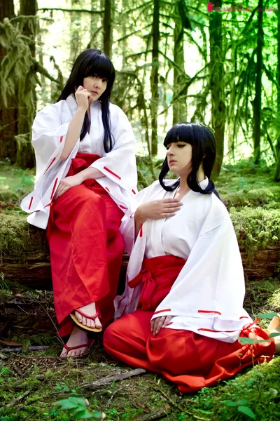 Foxy Cosplay - Kagome &amp; Kikyo nude cosplay leaked 2483