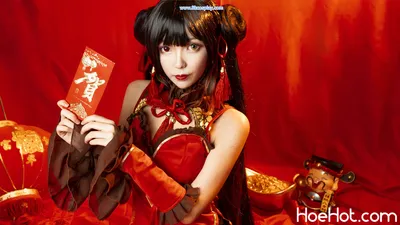 [妍子坚不可摧] 狂三新年 Tokisaki Kurumi Happy New Year nude cosplay leaked 78551