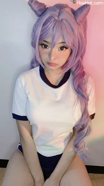 Mei Flurryy - Keqing PE uniform nude cosplay leaked 244192