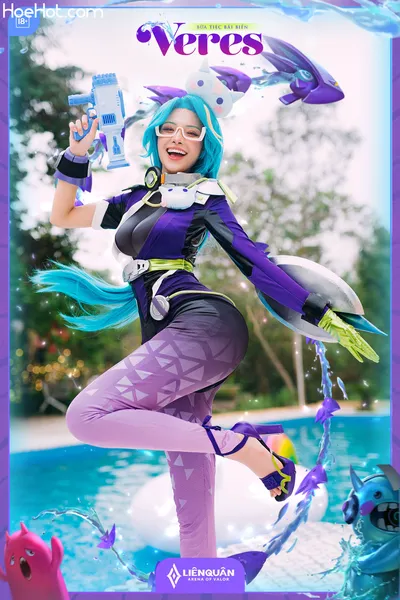 Arena of Valor Cosplay veres  Bubbly Summer nude cosplay leaked 95756