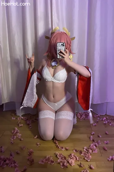 Epicinternetgf Yae Miko (Lingerie Ver) nude cosplay leaked 477747