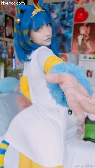 Indigo White - Ankha nude cosplay leaked 270081