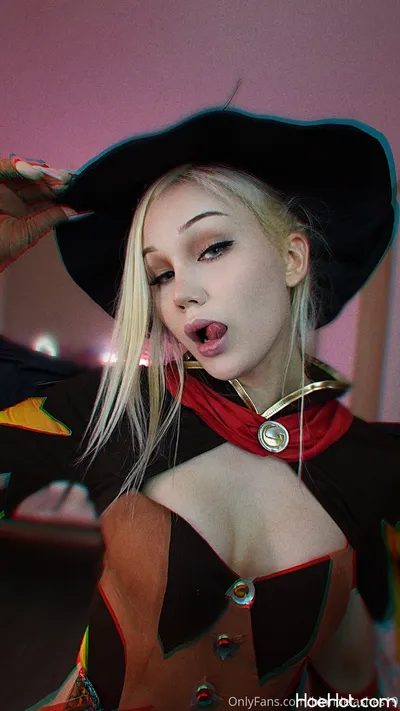 Blondelashes19 - Mercy nude cosplay leaked 402719