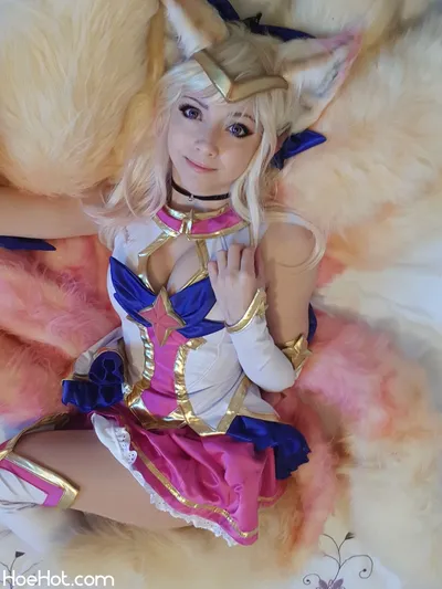 littlejem - Ahri StarGuardian nude cosplay leaked 589140