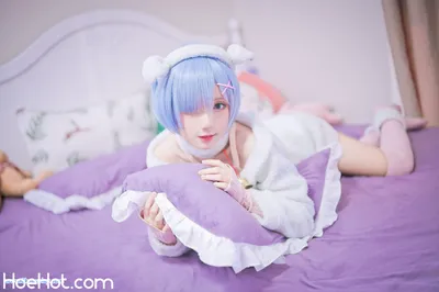 [花柒Hana] 蕾姆绵羊 Rem nude cosplay leaked 160617