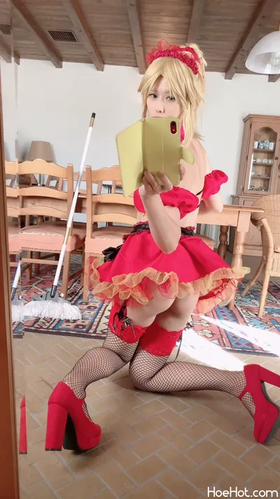 [Glossy Rabbit] Mordred Maid ✨ nude cosplay leaked 451913