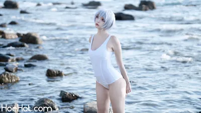 Himeecosplay - Rei Swimsuit nude cosplay leaked 405551