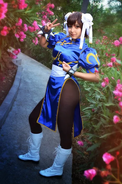 Shermie - Chun Li nude cosplay leaked 480346