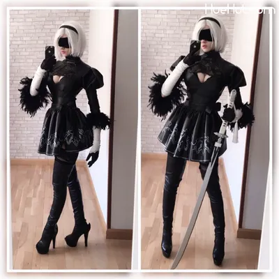 Xenon | 2B White nude cosplay leaked 503663