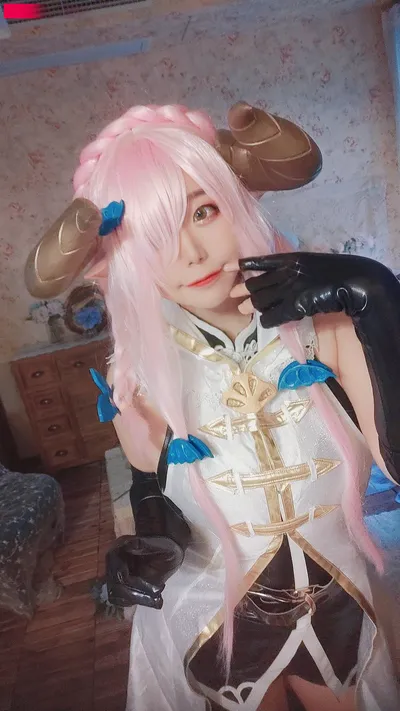 穆零Mu0 - 碧蓝幻想-娜露梅亚 nude cosplay leaked 12449