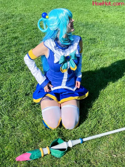 Rosicosplay - Aqua nude cosplay leaked 505