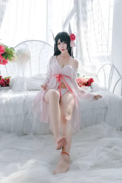 迷失人形QUQ - 比叡 月下巡游 nude cosplay leaked 434076