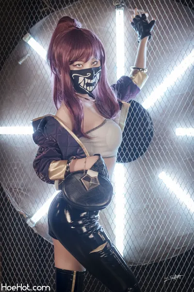 Yuna (유나) - Akali K/DA nude cosplay leaked 349049