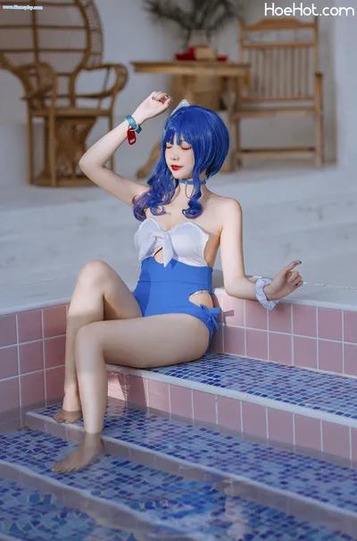 [二佐Nisa] 碧蓝圣路易斯泳装 Azur Lane St. Louis Swimsuit nude cosplay leaked 338739