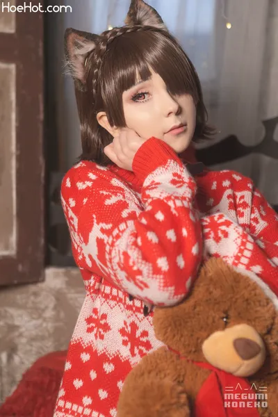 Megumi Koneko - Christmas Makoto nude cosplay leaked 375857