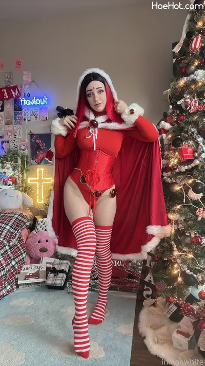 Indigo White - Red Raven Christmas nude cosplay leaked 111732