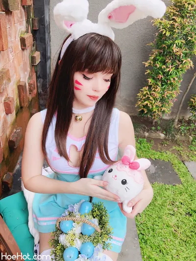 Caticornplay - Bunny D.Va nude cosplay leaked 182935