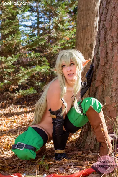 LovelySpaceKitten - High Elf Archer nude cosplay leaked 518640