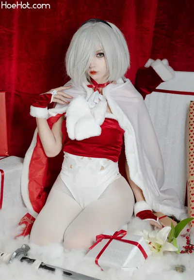 Himeecosplay - 2B Xmas nude cosplay leaked 347360