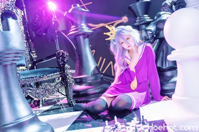 茶教授 - no game no life nude cosplay leaked 42181