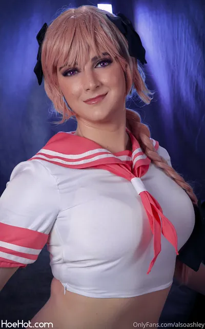 Ashley Barron - Astolfo nude cosplay leaked 231185