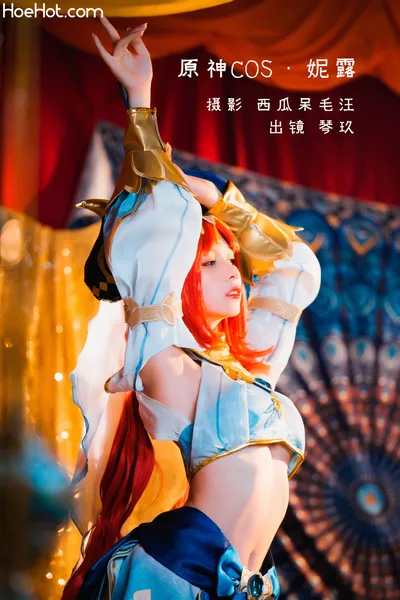 [清青琴玖] 原神 妮露 Genshin Impact Nilou nude cosplay leaked 356910