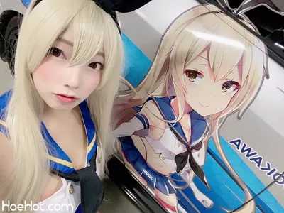 Tunamayo - Shimakaze nude cosplay leaked 293400