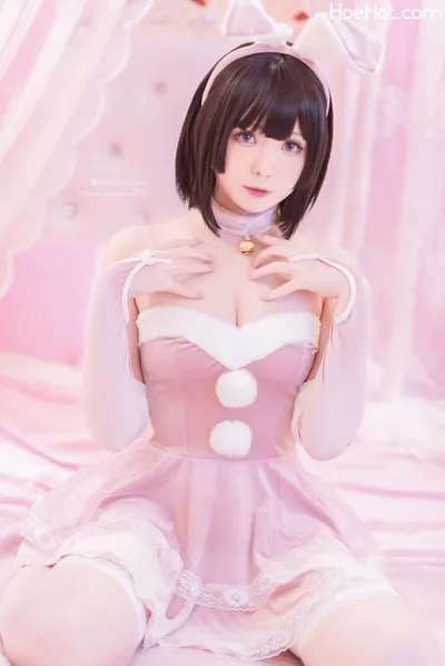 Shimo - Megumi Kato (Bunny ver.) nude cosplay leaked 450634