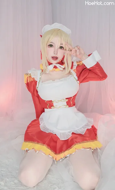 NekoChan – Maid saber nero uncensored nude selfie nude cosplay leaked 64949