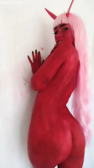 Indigo White - Zero Two nude cosplay leaked 184204