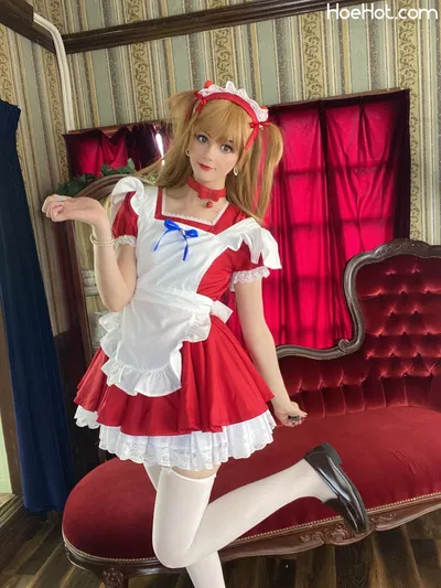 HirariAnn - Asuka Maid nude cosplay leaked 224395