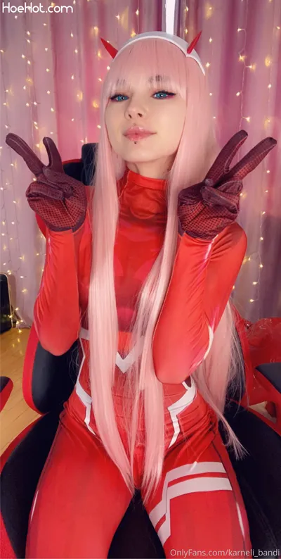 Karneli Bandi - Zero Two nude cosplay leaked 285891