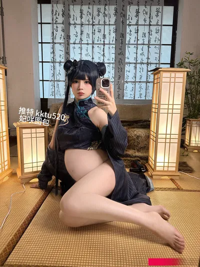 小九酱（白猫少女） - 妃咲 nude cosplay leaked 15578