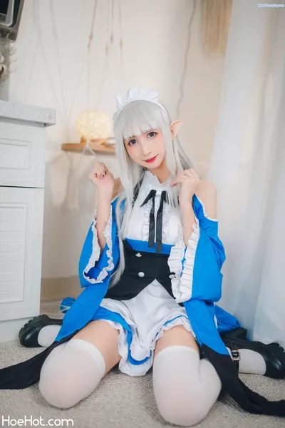 [贝儿酱Miki] NO.03 艾米莉亚女仆 Emilia Maid nude cosplay leaked 471724