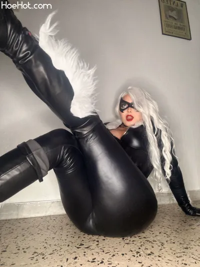 Natylikespizza - Black Cat nude cosplay leaked 272178