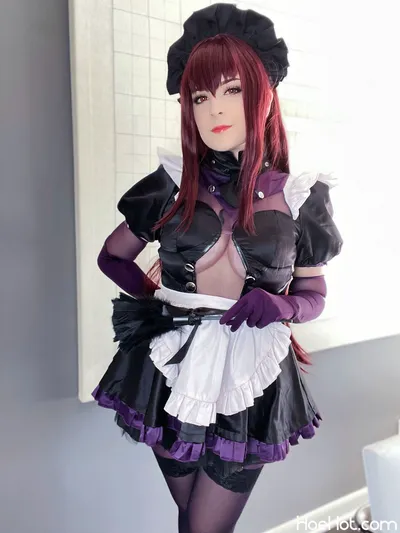 Hiso Neko - Scathach nude cosplay leaked 377000